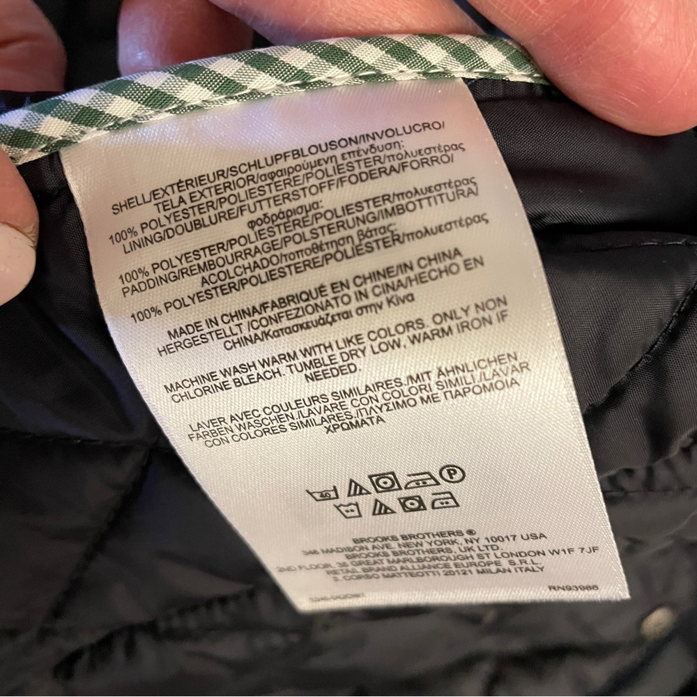 NWOT Brooks Brothers barn jacket - Picture 3 of 4